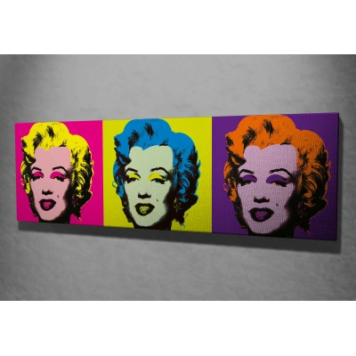 Obraz na plátně MARILYN MONROE 80 x 30 cm