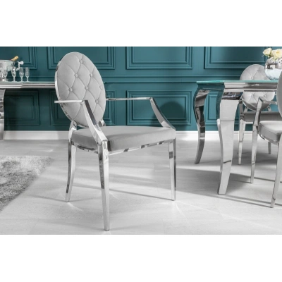 Estila Luxusní jídelní židle Modern Barock II s područkami